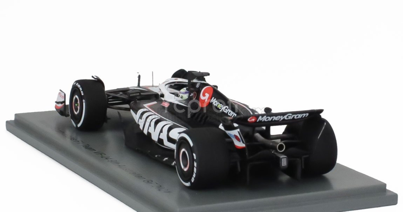 Spark-model Haas F1  Fw24 Team Moneygram Haas N 27 Australian Gp 2024 Nico Hulkenberg 1:43 Černá Bílá