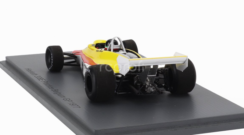 Spark-model Hesketh F1  308e N 39 Practice Belgium Gp 1977 H.rebaque 1:43 Žlutá Bílá