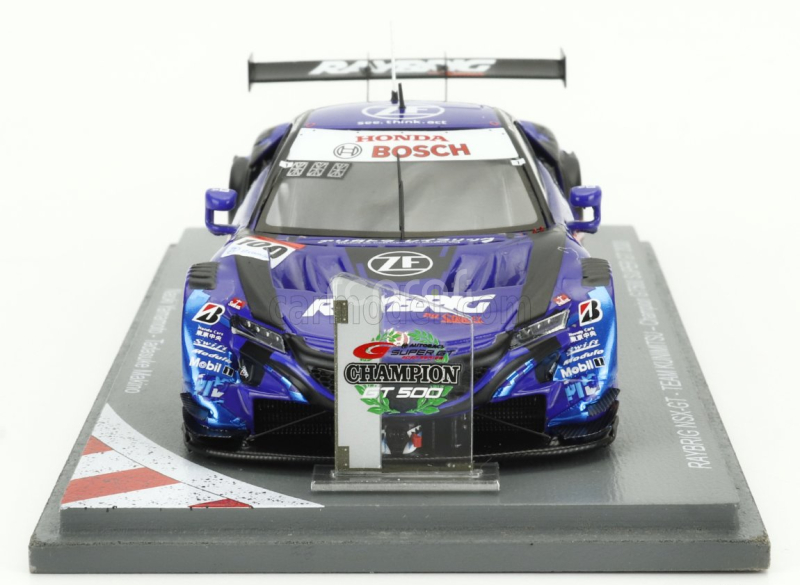 Spark-model Honda Nsx-gt Team Stanley Kunimitsu N 100 Gt500 Class Super Gt 2020 Naoki Yamamoto - Tadasuke Makino 1:43 Modrá Černá