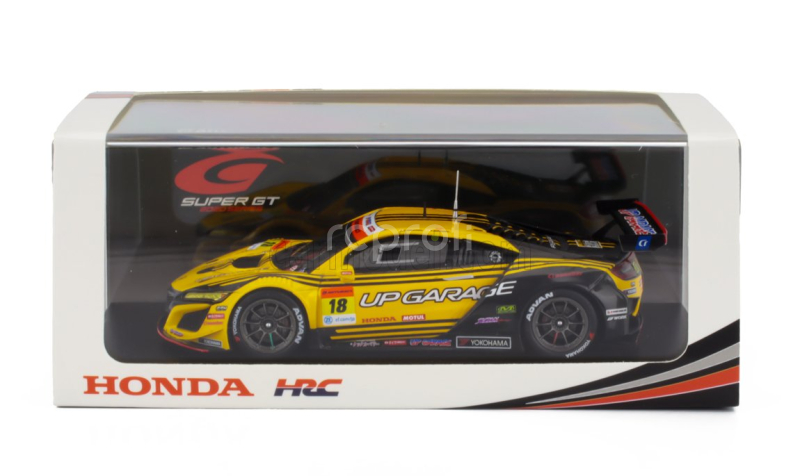 Spark-model Honda Nsx Gt3 Team Upgarage N 188 Gt300 Class Super Gt 2020 Takashi Kobayashi - Kosuke Matsuura 1:43 Žlutá Černá