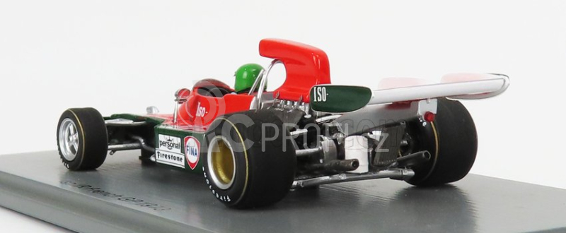 Spark-model Iso rivolta F1  Ir N 26 French Gp 1973 H.pescarolo 1:43 Zelená Červená