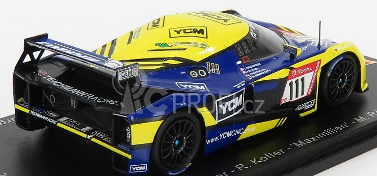 Spark-model KTM X-bow Gt4 N 111 Team Teichmann Racing 24h Nurburgring 2019 L.kraihamer - R.kofler - Maximilian - M.ronnefarth 1:43 Modrá Žlutá Černá