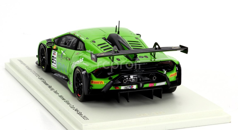 Spark-model Lamborghini Huracan Gt3 Evo 2 Team Grt Grasser N 85 Winner Silver Cup 24h Spa 2023 C.schmid - B.hites - G.van Berlo 1:43 Zelená Černá