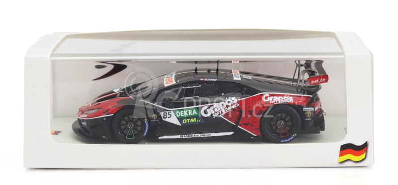 Spark-model Lamborghini Huracan Gt3 Evo N 85 Grt Dtm Season 2022 Clemens Schmid 1:43 Červená Černá