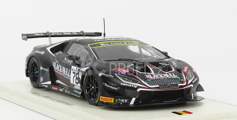 Spark-model Lamborghini Huracan Gt3 Evo Team Barwell Motorsport N 78 24h Spa 2019 J.pull - J.witt - S.mitchell 1:43 Black