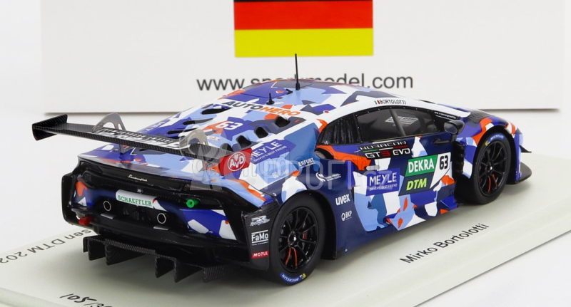 Spark-model Lamborghini Huracan Gt3 Evo Team T3 Motorsport N 63 Dtm Assen 2021 M.bortolotti 1:43 Různé