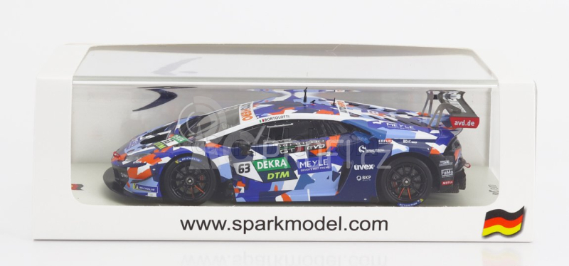 Spark-model Lamborghini Huracan Gt3 Evo Team T3 Motorsport N 63 Dtm Assen 2021 M.bortolotti 1:43 Různé