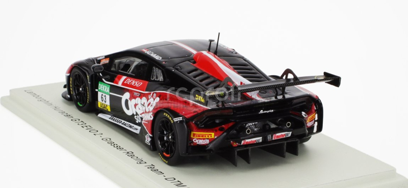 Spark-model Lamborghini Huracan Gt3 Evo2 Team Grasser Racing N 63 Dtm 2023 Clemens Schmid 1:43 Modrá Červená