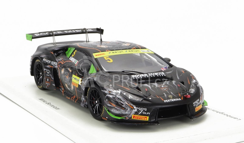 Spark-model Lamborghini Huracan Gt3 Team Fff Racing N 5 Fia Gt World Cup Macau 2017 M.bortolotti 1:43 Black