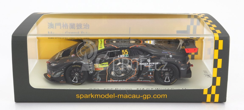Spark-model Lamborghini Huracan Gt3 Team Fff Racing N 55 Fia Gt World Cup Macau 2016 A.couto 1:43 Black
