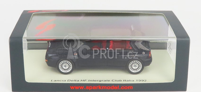 Spark-model Lancia Delta Hf Integrale Evo2 Club Italia 1992 1:43 Tmavě Modrá