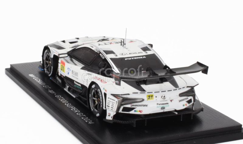 Spark-model Lexus Lc500h Gt Team Apr N 31 Gt300 Class Super Gt 2024 Kazuto Kotaka - Jin Nakamura - Yuki Nemoto 1:43 Bílá Černá