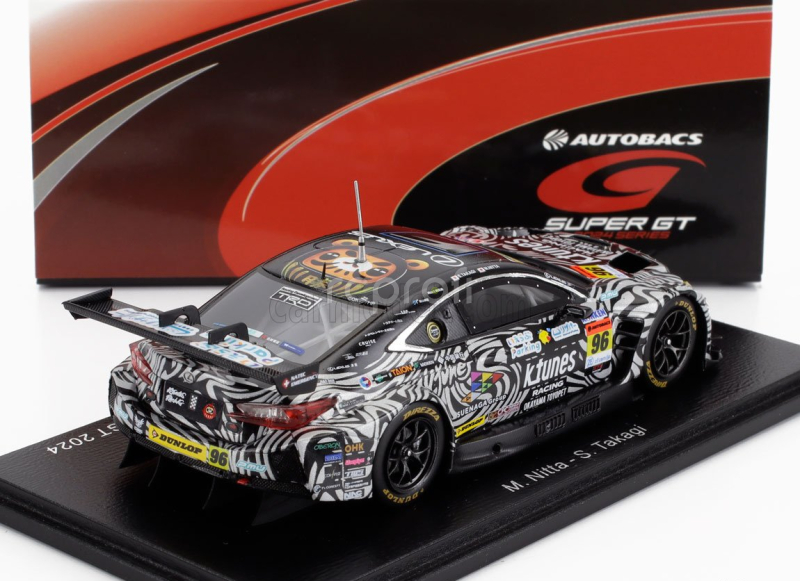 Spark-model Lexus Rc F Gt3 Team K-tunes Racing N 96 Gt300 Class Super Gt 2024 Morio Nitta - Shinichi Takagi 1:43 Černá Bílá