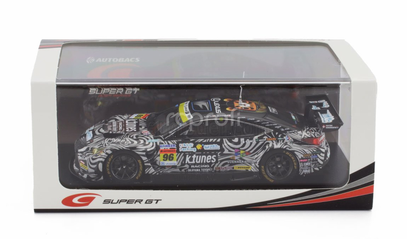 Spark-model Lexus Rc F Gt3 Team K-tunes Racing N 96 Gt300 Class Super Gt 2024 Morio Nitta - Shinichi Takagi 1:43 Černá Bílá