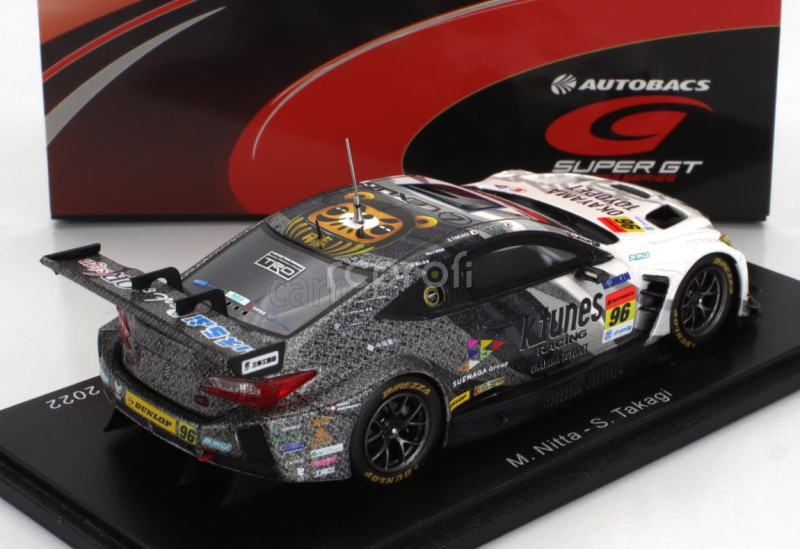 Spark-model Lexus Rc F Gt3 Team K-tunes Racing N 96 Gt300 Super Gt 2022 M.nitta - S.takagi 1:43 Bílá Černá