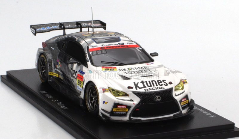 Spark-model Lexus Rc F Gt3 Team K-tunes Racing N 96 Gt300 Super Gt 2022 M.nitta - S.takagi 1:43 Bílá Černá