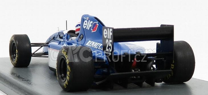 Spark-model Ligier F1 Js39b N 25 French Gp 1994 Eric Bernard 1:43 Modrá Bílá