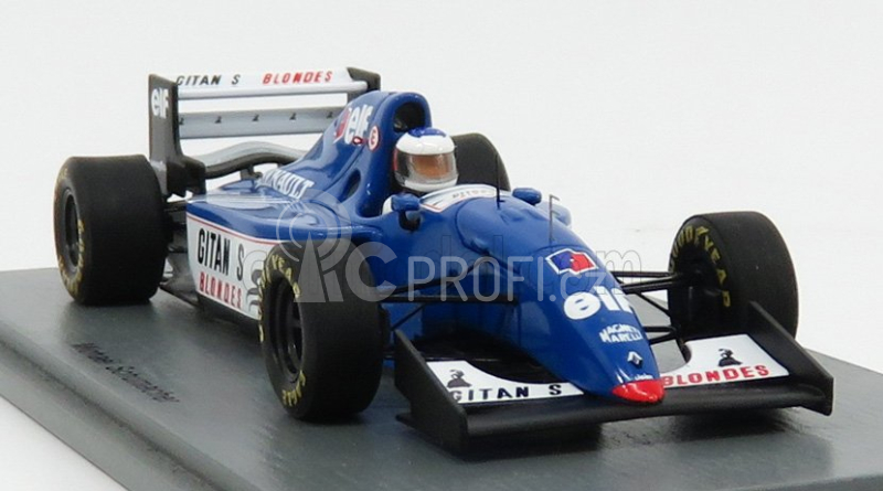 Spark-model Ligier F1  Js39b Test Estoril 1994 M.schumacher 1:43 Modrá Bílá