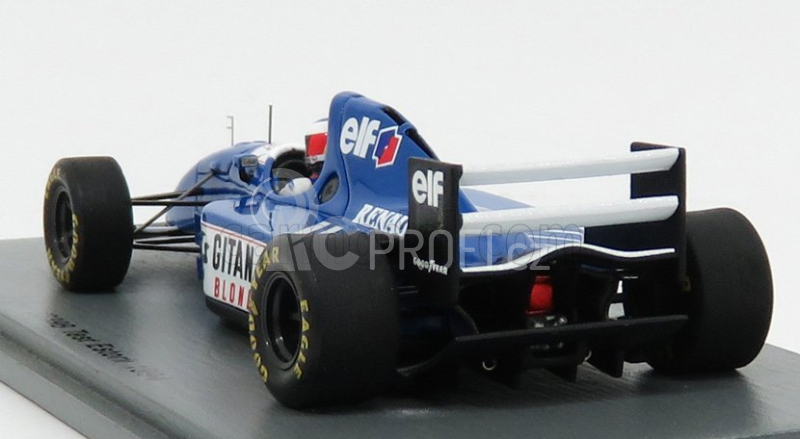 Spark-model Ligier F1  Js39b Test Estoril 1994 M.schumacher 1:43 Modrá Bílá