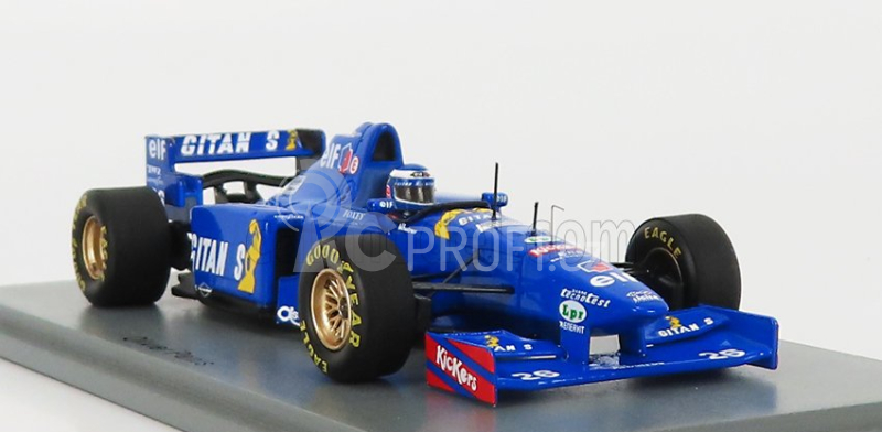 Spark-model Ligier F1  Js41 N 26 6th Spanish Gp 1995 O.panis 1:43 Blue