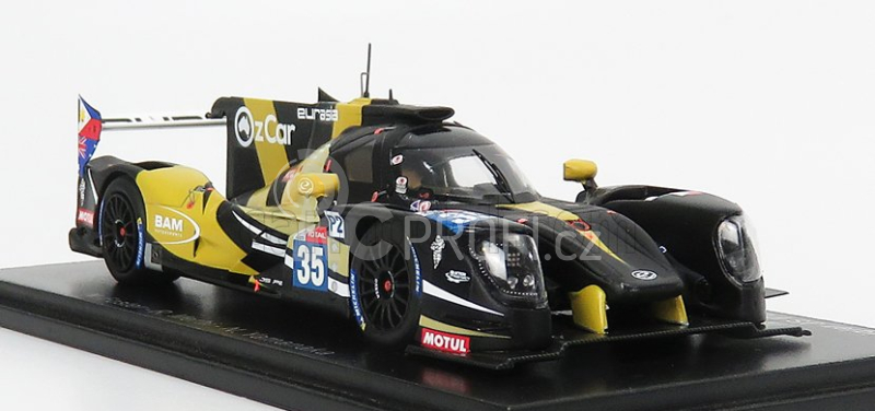 Spark-model Ligier Jsp217 Gibson Team Inter Eurasia Motorsport N 35 18th 24h Le Mans 2020 N.foster - R.merhi - N.yamanaka 1:43 Černá Žlutá