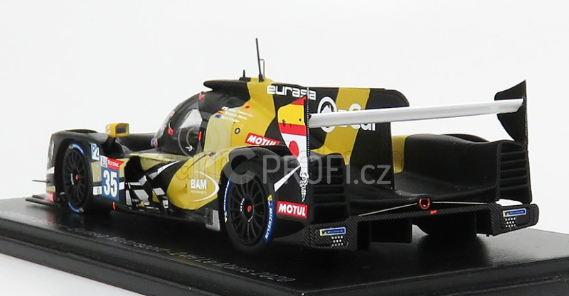 Spark-model Ligier Jsp217 Gibson Team Inter Eurasia Motorsport N 35 18th 24h Le Mans 2020 N.foster - R.merhi - N.yamanaka 1:43 Černá Žlutá
