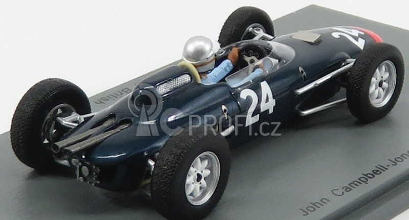 Spark-model Lola F1  Mkiv English Gp 1963 J.c.jones 1:43 Modrá Červená