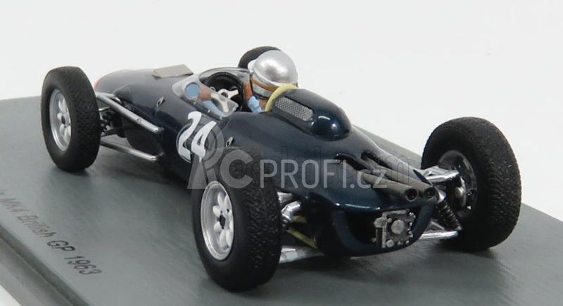 Spark-model Lola F1  Mkiv English Gp 1963 J.c.jones 1:43 Modrá Červená