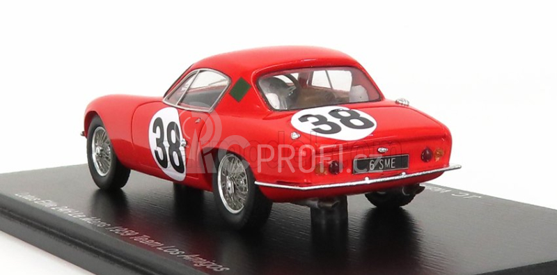 Spark-model Lotus Elite Coventry Climax Team Equipe Los Amigos N 38 24h Le Mans 1959 J.c.vidilles - J.f.malle 1:43 Red