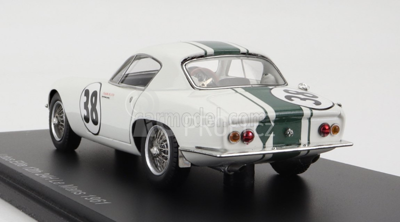 Spark-model Lotus Elite N 38 24h Le Mans 1961 B.allen - A.taylor 1:43 Bílá