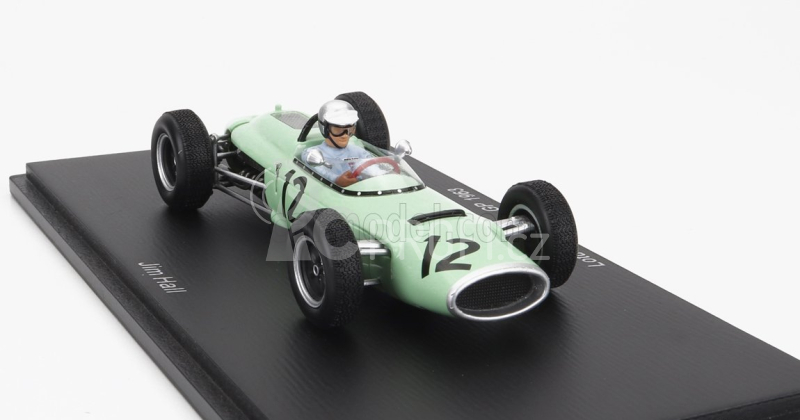Spark-model Lotus F1  24 N 12 Monaco Gp 1963 Jim Hall 1:43 Velmi Světle Zelená