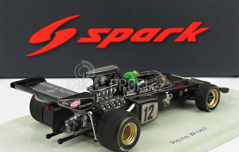 Spark-model Lotus F1  72d Denim N 12 Usa Gp 1972 R.wisell 1:43 Černé Zlato