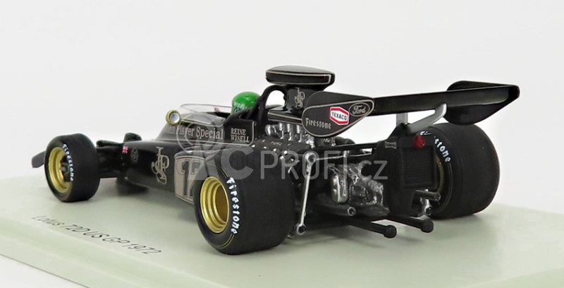 Spark-model Lotus F1  72d Denim N 12 Usa Gp 1972 R.wisell 1:43 Černé Zlato
