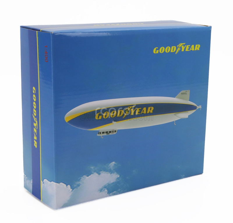 Spark-model Luftschiffbau zeppelin Dirigeable - Dirigibile - Goodyear Blimp 1:400 Bílá Modrá Žlutá