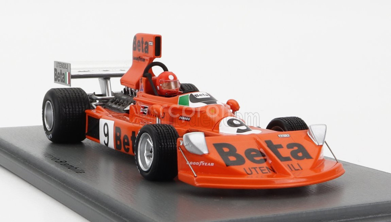 Spark-model March F1  751 Beta N 9 Winner Austrian Gp 1975 Vittorio Brambilla 1:43 Red
