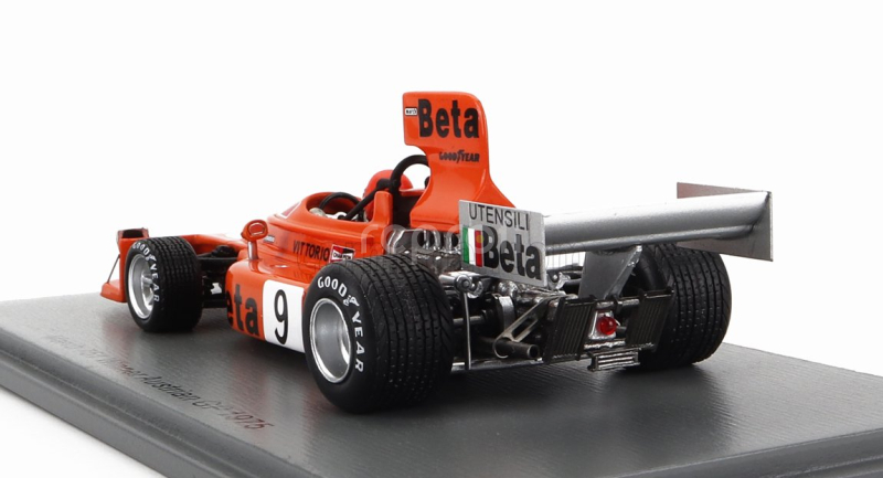 Spark-model March F1  751 Beta N 9 Winner Austrian Gp 1975 Vittorio Brambilla 1:43 Red