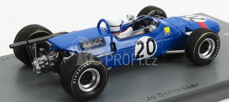 Spark-model Matra simca F2  M5s N 20 3rd De Rouen Gp 1966 J.schlesser 1:43 Blue