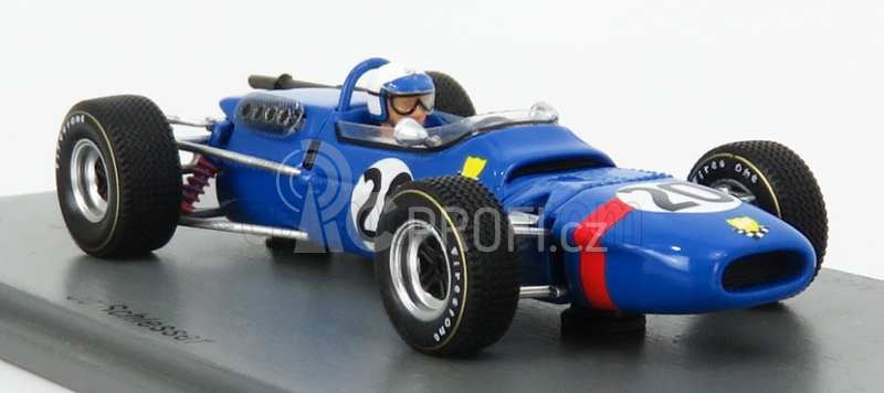 Spark-model Matra simca F2  M5s N 20 3rd De Rouen Gp 1966 J.schlesser 1:43 Blue