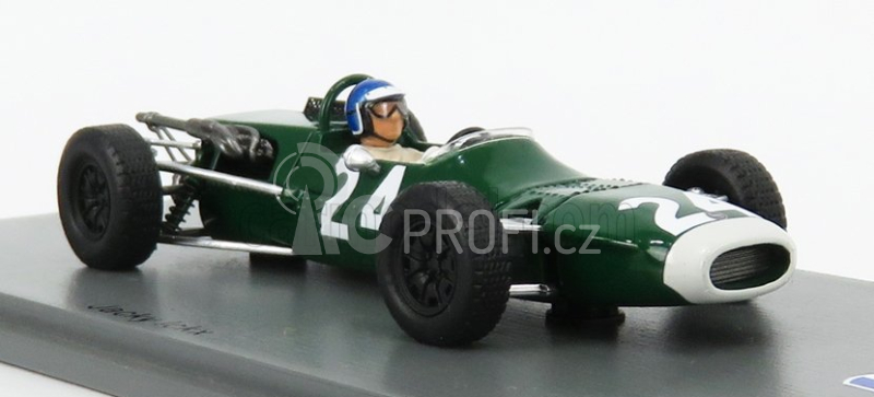 Spark-model Matra simca F2  M5s N 24 De Pau Gp 1966 J.ickx 1:43 Zelená