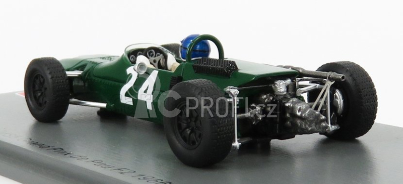 Spark-model Matra simca F2  M5s N 24 De Pau Gp 1966 J.ickx 1:43 Zelená