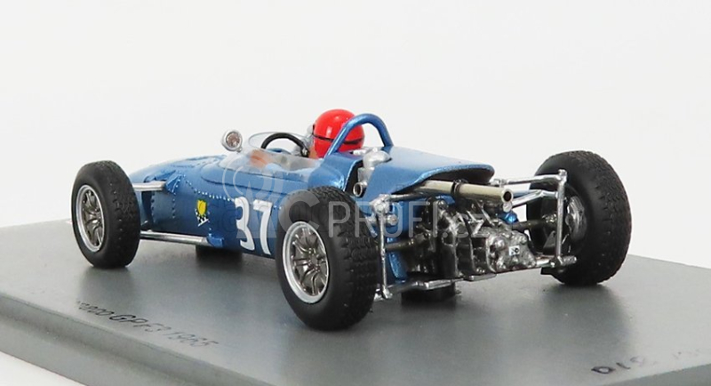 Spark-model Matra simca F3  Ms1 37 Monaco Gp 1965 J.p.jaussaud 1:43 Velmi Světle Modrá