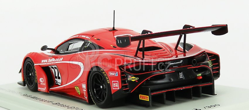 Spark-model Mclaren 720s Gt3 Team Balfe Motorsport N 22 British Gp Championship 2019 S.balfe - R.bell 1:43 Červená Bílá