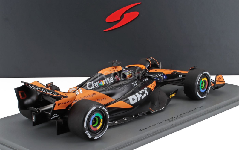 Spark-model Mclaren F1  Mcl38 Team Mclaren N 81 Season 2024 Oscar Piastri 1:18 Oranžová Černá
