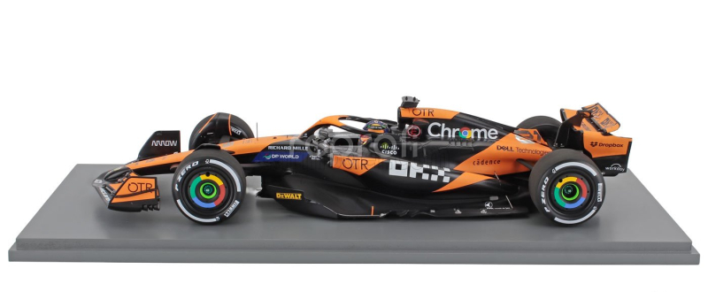 Spark-model Mclaren F1  Mcl38 Team Mclaren N 81 Season 2024 Oscar Piastri 1:18 Oranžová Černá