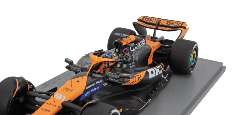 Spark-model Mclaren F1  Mcl38 Team Mclaren N 81 Season 2024 Oscar Piastri 1:18 Oranžová Černá