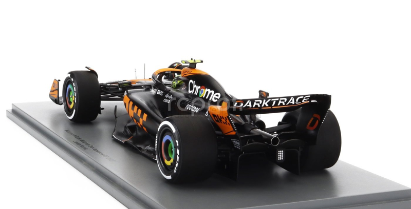 Spark-model Mclaren F1  Mcl60 Team Mclaren N 4 2nd Japan Gp 2023 Lando Norris 1:18 Oranžová Modrá Černá