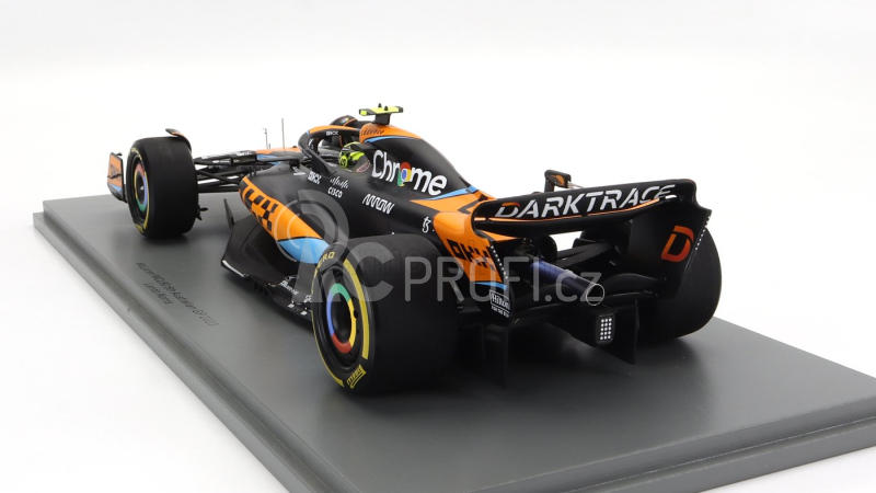 Spark-model Mclaren F1  Mcl60 Team Mclaren N 4 Australian Gp 2023 Lando Norris 1:18 Oranžová Černá Modrá