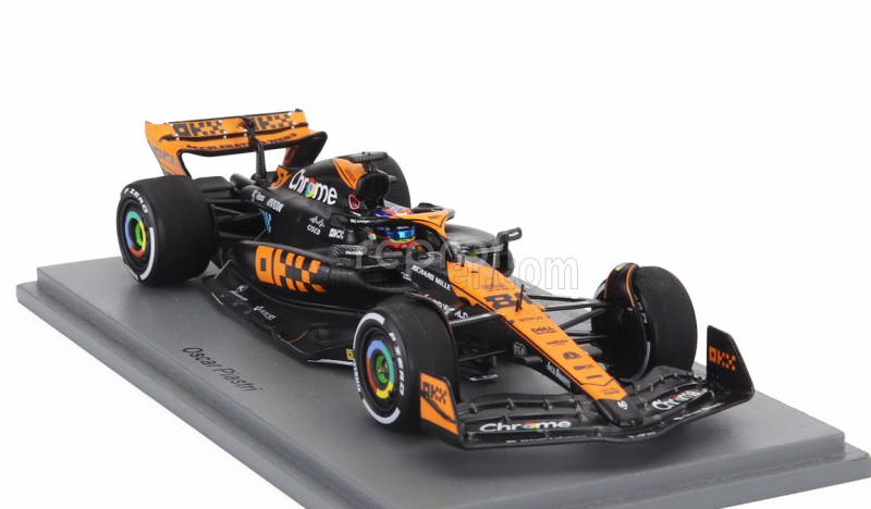 Spark-model Mclaren F1  Mcl60 Team Mclaren N 81 3rd Japan Gp 2023 Oscar Piastri 1:43 Oranžová Modrá Černá