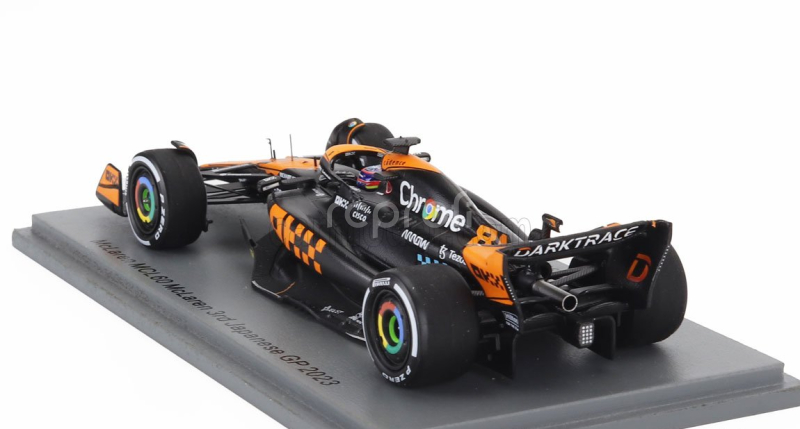 Spark-model Mclaren F1  Mcl60 Team Mclaren N 81 3rd Japan Gp 2023 Oscar Piastri 1:43 Oranžová Modrá Černá