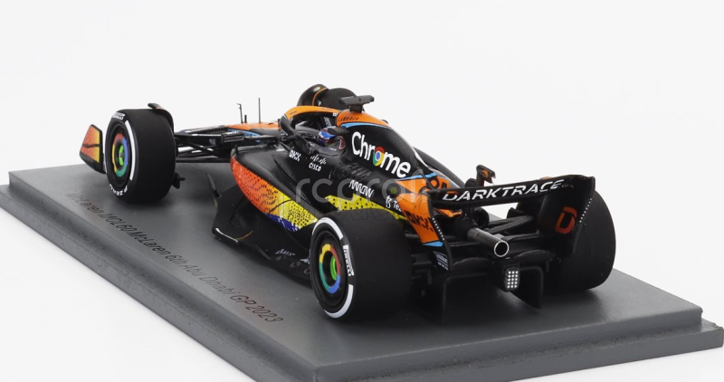 Spark-model Mclaren F1  Mcl60 Team Mclaren N 81 6th Abu Dhabi Gp 2023 Oscar Piastri 1:43 Oranžová Modrá Černá